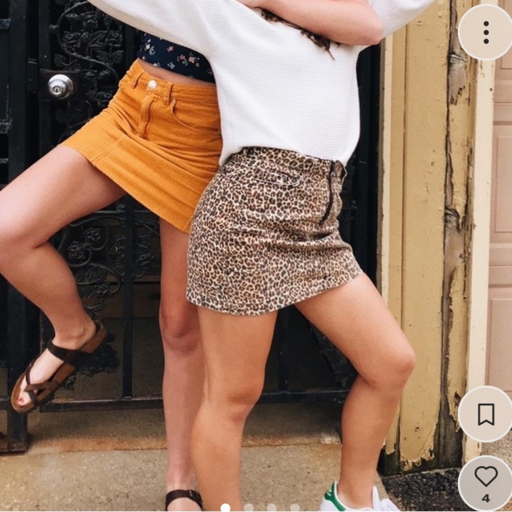 BDG Cheetah Print Skirt from Urban